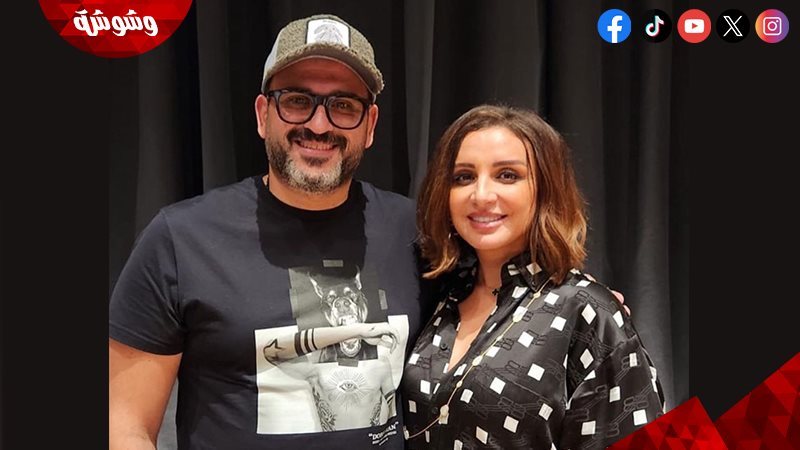 أكرم حسني و أنغام