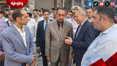 محافظ القاهرة يشرف على عمليات إنقاذ سكان العقار المنهار بحى الساحل‎