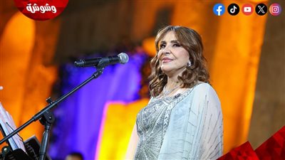 عفاف راضى تعود بقوة على مسرح مهرجان جرش بالأردن وسط تفاعل محبيها هناك