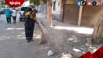 حي حلوان يقوم بحملة مكبرة لرفع الاشغالات