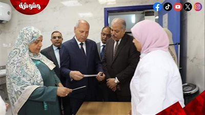 محافظ القاهرة يتفقد سير العمل بمبادرة ١٠٠ يوم صحة بمدينة الخيالة‎
