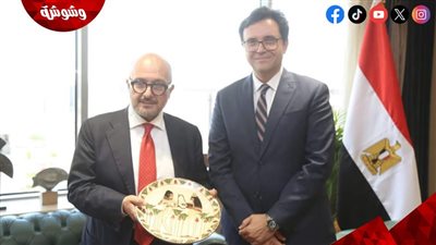 وزير الثقافة يستقبل نظيره الايطالي لبحث سبل التعاون في مجالات السينما والفنون