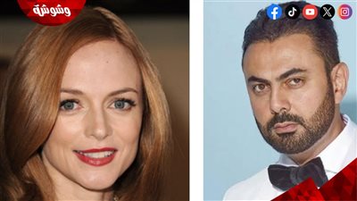 بالصور.. محمد كريم وهيذر جراهام يتناولان الخمور بهوليوود