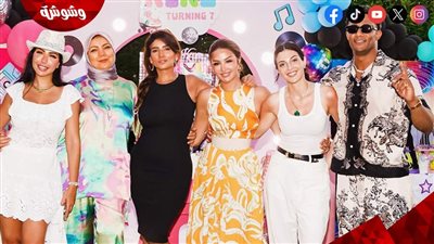 بحضور زينة ورزان جمال.. محمد رمضان يحتفل بعيد ميلاد ابنته