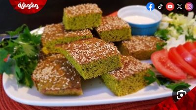 طريقة عمل كيكة الطعمية