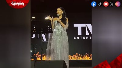رحمة رياض تحمل رسالة مؤثرة للجمهور اللبناني أثناء إحياء حفلها فى لبنان