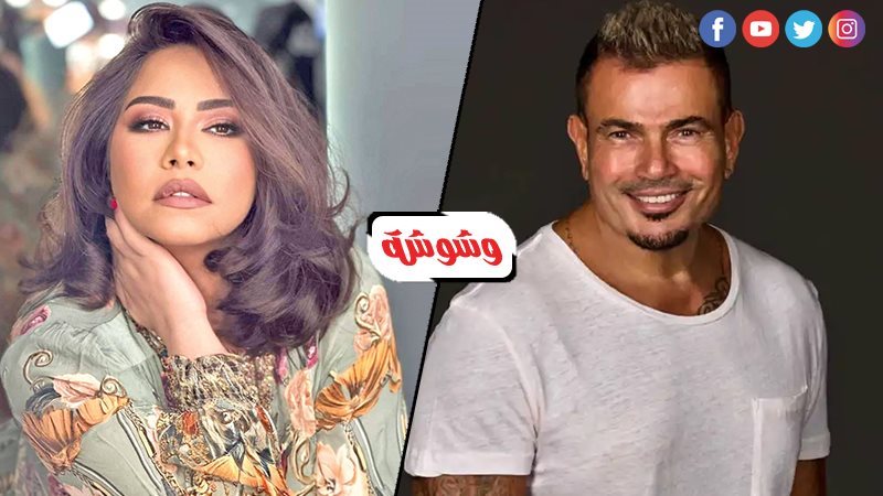 شيرين عبدالوهاب وعمرو