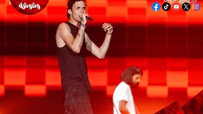  أمير عيد بالشال الفلسطيني في حفله بالعلمين.. تعرف على أبرز ما حدث