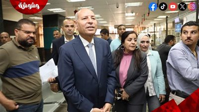 محافظ القاهرة يتفقد المركز التكنولوجي بحى النزهة لمتابعة الخدمات والتيسيرات التى يقدمها للمواطنين‎