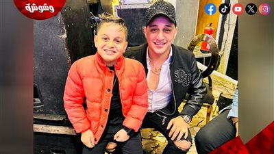 مالك نجل رضا البحراوى يدخل عالم الغناء مع والده