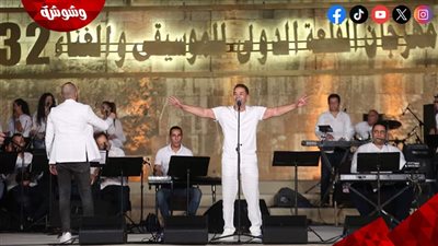 مدحت صالح يطرب جمهوره بأروع أعماله في القلعة