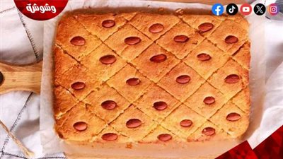 طريقة عمل البسبوسة في خطوات بسيطة