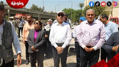 محافظ القاهرة يتابع عمليات إنقاذ السكان بالعقار المنهار بأرض الجولف 
