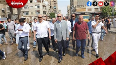 محافظ القاهرة بجولة تفقدية مفاجئة لحى حلوان لمتابعة إزالة الإشغالات والتعديات