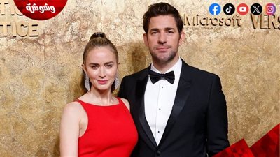  بالصور.. الظهور العلني الأول لأطفال إميلي بلانت وچون كراسينسكي