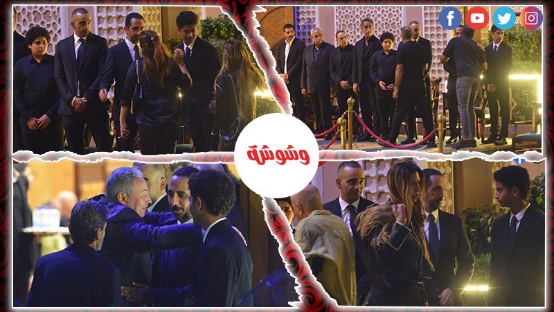 نجوم الفن فى العزاء