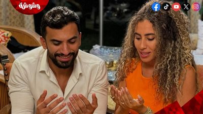 خطوبة منة عدلي القيعي على الممثل الشاب يوسف حشيش
