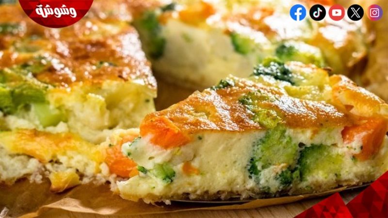 فطائر بالخضار والجبن