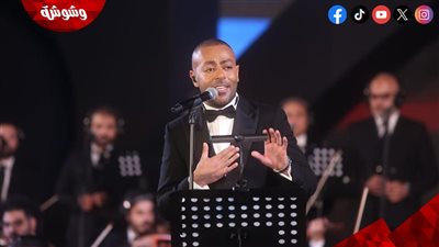 حضور جماهيري بحفل تامر عاشور في مهرجان الموسيقى العربية