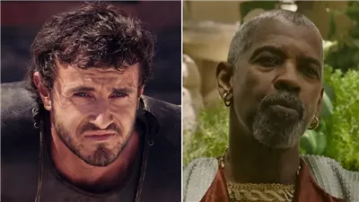 بالصور.. دينزل واشنطن وبول ميسكال في العرض الخاص لفيلم 2 Gladiator بحضور نجوم الفن