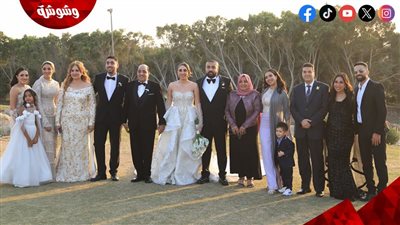 بالصور.. المنتج عاصم المنياوي يزف ابنته إلى عش الزوجية بحضور نجوم الوسط الفني