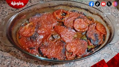 طريقة عمل مسقعة بالهريسة