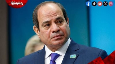 السيسي للمصريين: بالعمل والإصرار سنعبر كل تحدى أمامنا‎
