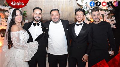 حفل زفاف المطرب اياد وهدى بحضور نجوم الفن