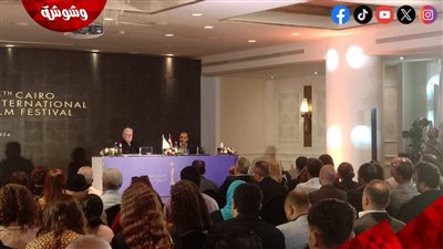 بدء مؤتمر مهرجان القاهرة السينمائي.. بحضور حسين فهمي
