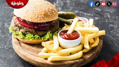 طريقة عمل البرجر في المنزل مثل المطاعم