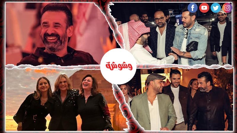 إلهام شاهين والنجوم