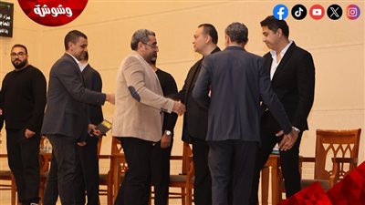 رجل الأعمال علاء الكحكي يقدّم واجب العزاء في وفاة والدة مفيدة شيحة