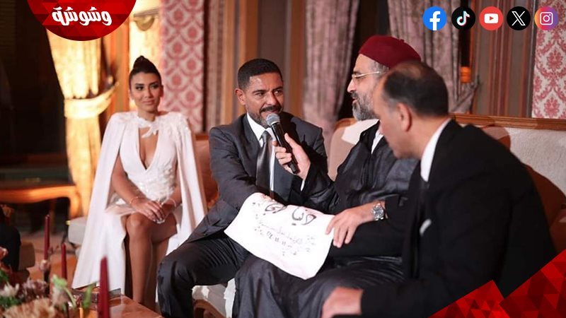 عقد قران هاني فرحات