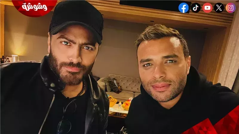 رامي صبري وتامر حسنى