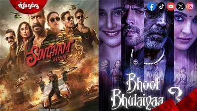 بالأرقام.. تعرف على إيرادات  Bhool Bhulaiyaa 3 و Singham Again للأسبوع الثاني 