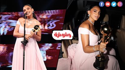 بالشهور الأخيرة من حملها.. سلمى أبو ضيف تفوز بجائزة أفضل ممثلة في مهرجان ضيافة الدولي