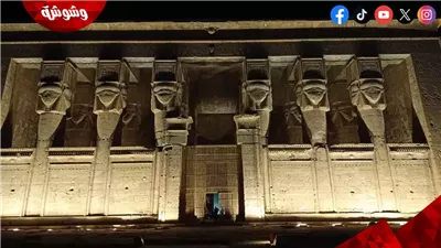 الطريق سئ والنور مقطوع بالأيام.. خبير سياحي يستنكر قطع الكهرباء عن معبد دندرة