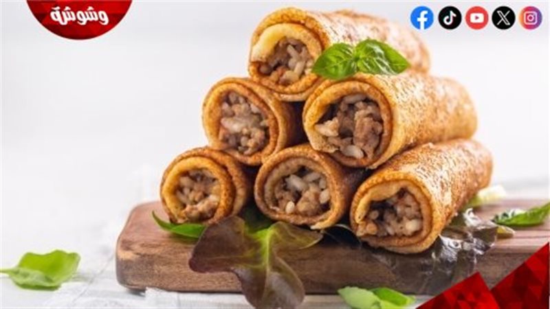 كريب باللحمة