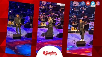 الأسود يسيطر على نجوم حفل تأبين محمد رحيم في الأوبرا