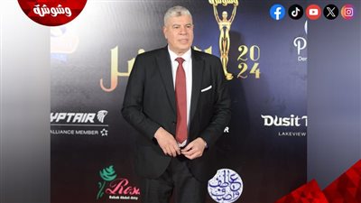 استقبال حافل من الجمهور للإعلامي أحمد شوبير في 