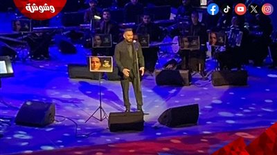 تامر حسني يحقق حلم محمد رحيم في حفل تكريمه بالأوبرا