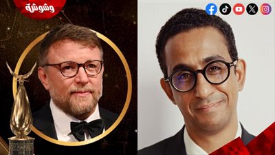 مروان حامد يُكرم جاي ريتشي ويمنحه جائزة  صناع الترفيه الفخرية في Joy Awards
