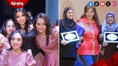 بالصور.. صفاء أبو السعود ونيفين رجب تتألقان في الحفل السنوي لذوي القدرات الخاصة