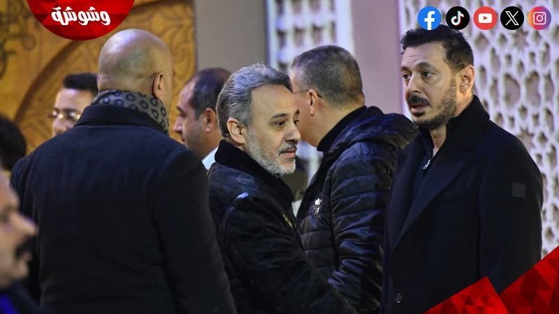 عزاء شقيق مصطفى شعبان