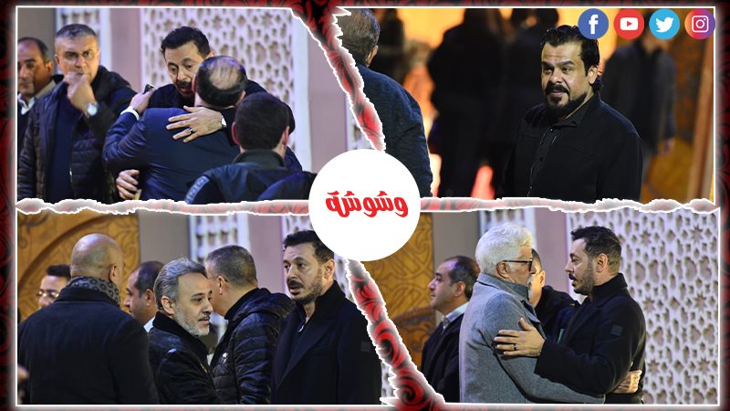 عزاء شقيق مصطفى شعبان