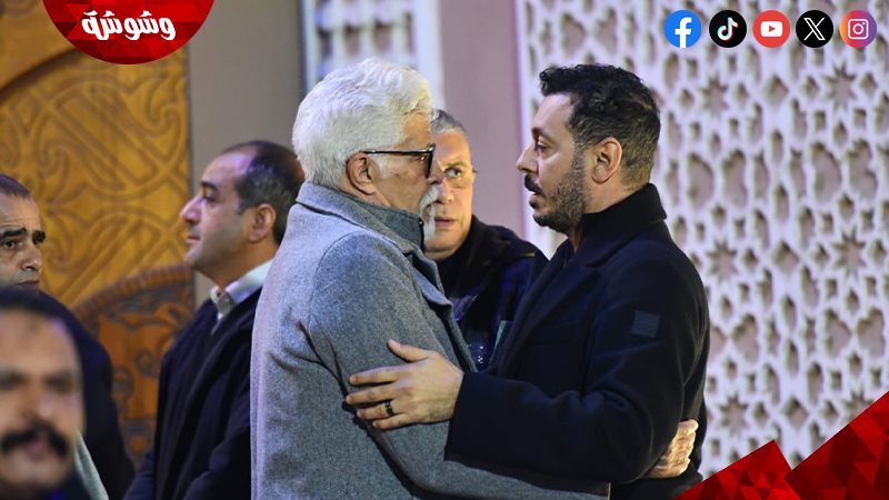 عزاء شقيق مصطفى شعبان