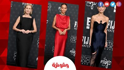 أنجلينا جولي تتألق.. شاهد إطلالات النجمات العالميات في حفل جوائز Critics Choice Awards