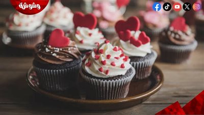 تعرف على طريقة تحضير كب كيك عيد الحب
