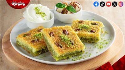 خطوات تحضير الكنافة بالبستاشيو