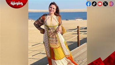 إلهام شاهين تشارك صورا جديدة من كواليس مسلسل 